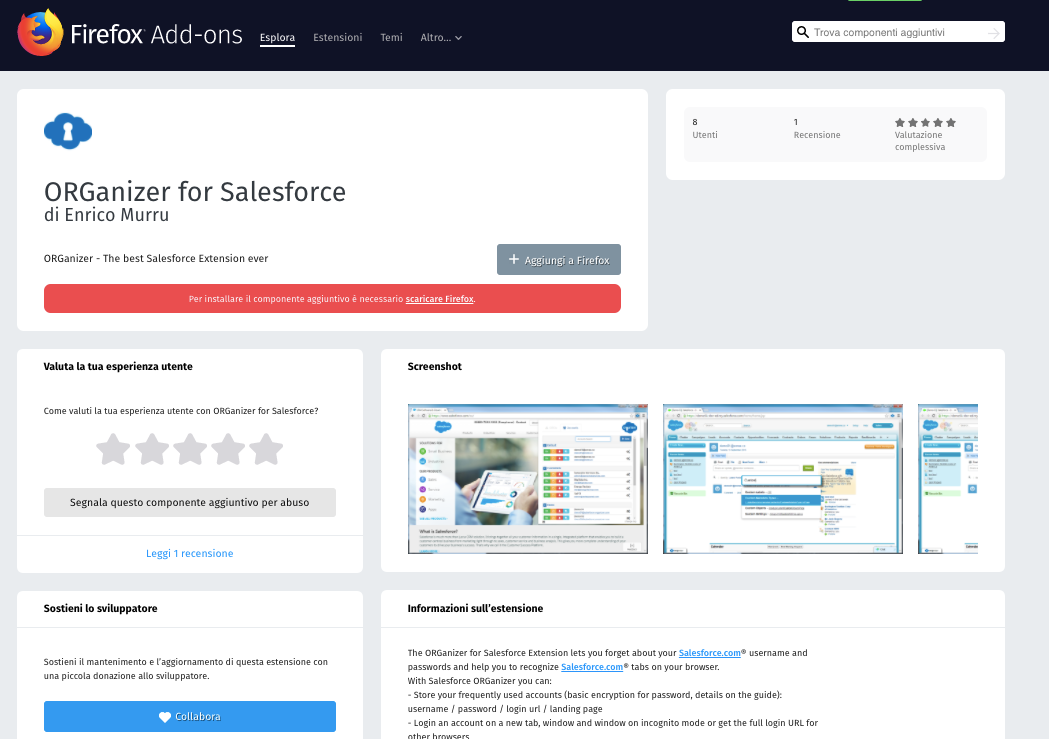 ORGanizer for Salesforce